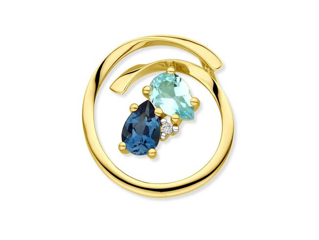 hanger briljant - goud | You & Me