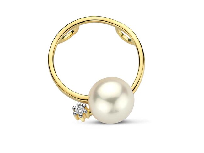 hanger parel - goud | You & Me