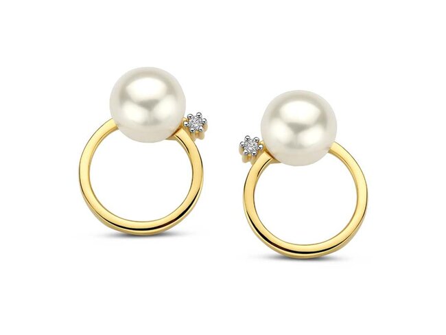 oorring parel - goud | You & Me