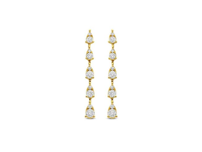 oorring briljant - goud | You & Me