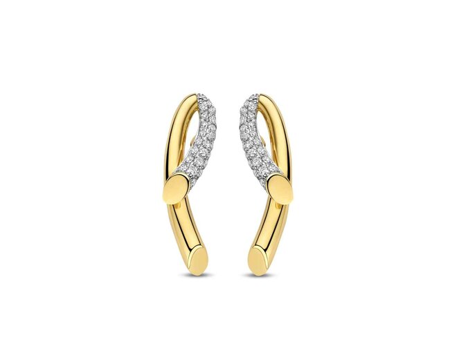 oorring briljant - goud 18 kt met briljant | Taste of Luxury
