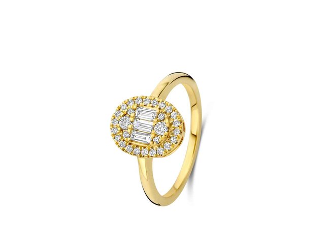 ring briljant - goud 18 kt met briljant | Taste of Luxury