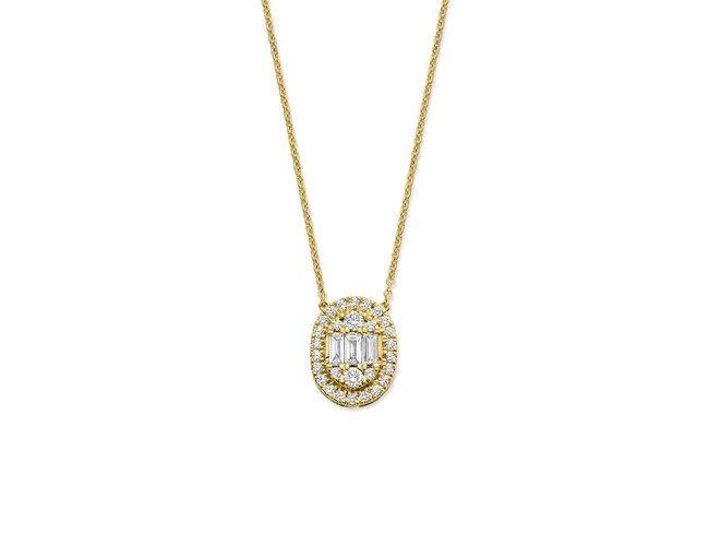 collier briljant - goud 18 kt met briljant | Taste of Luxury