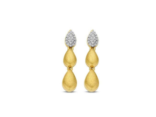 oorring briljant - goud 18 kt met briljant | Taste of Luxury