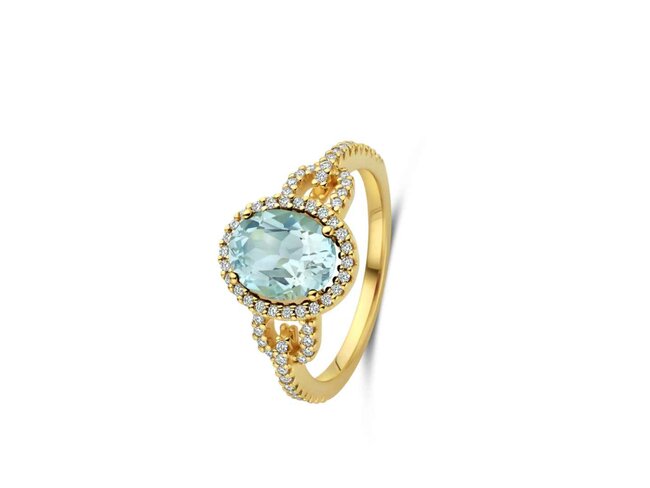 ring briljant - goud 18 kt met briljant | Taste of Luxury