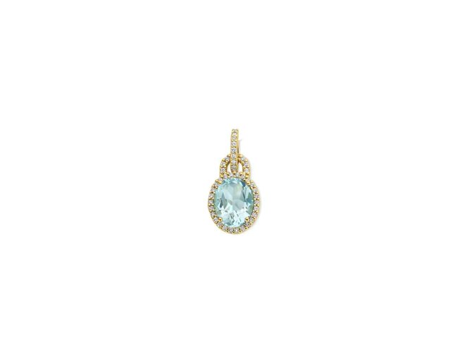 hanger briljant - goud 18 kt met briljant | Taste of Luxury