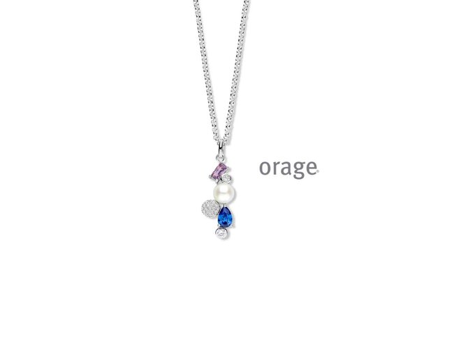 Ketting - zilver | Orage