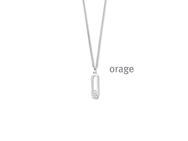 Ketting - zilver | Orage