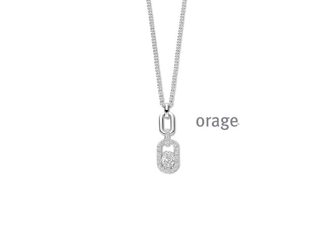 Ketting - zilver | Orage