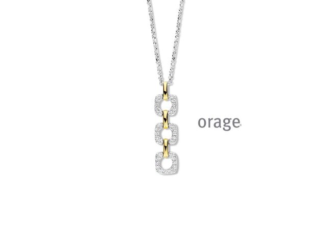 Ketting - zilver | Orage