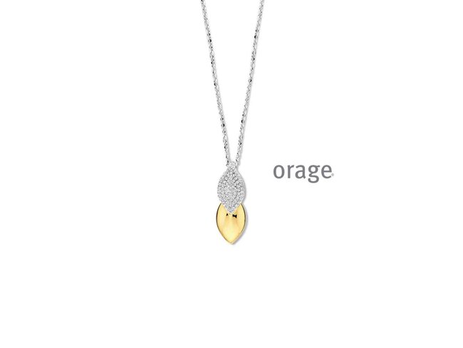 Ketting - zilver | Orage