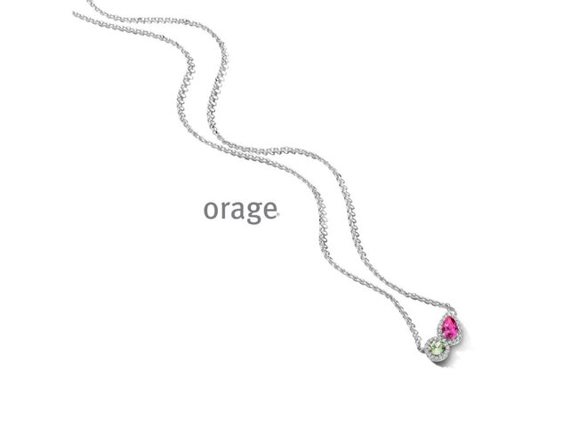 Ketting - zilver | Orage