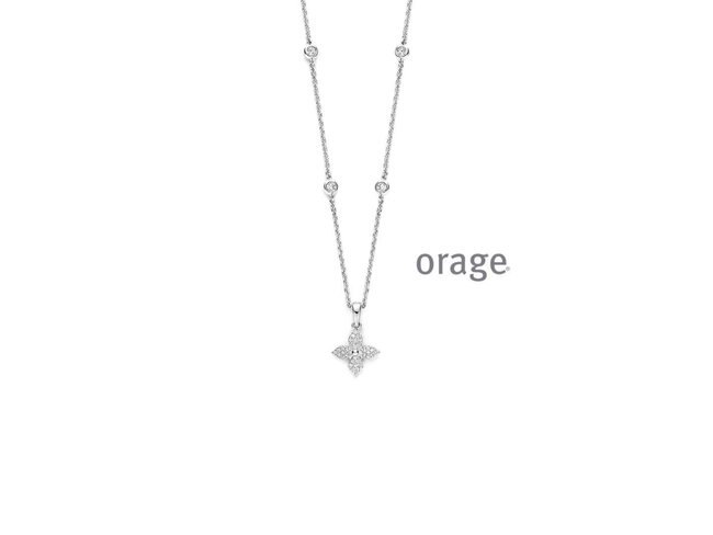 Ketting - zilver | Orage