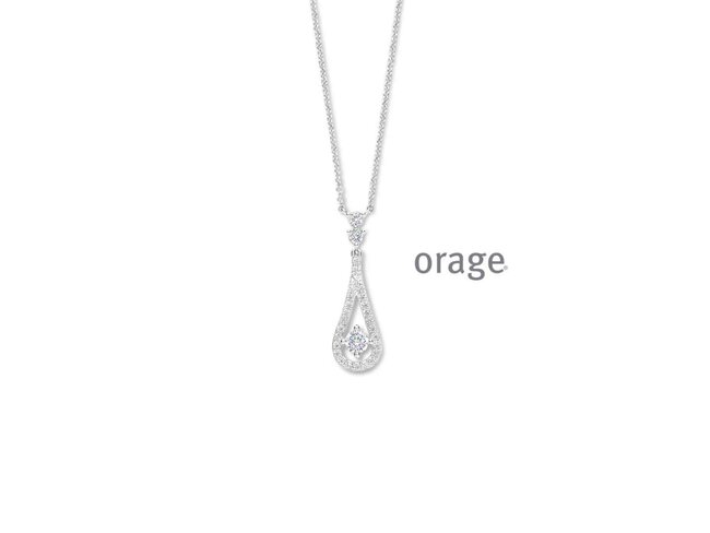 Ketting - zilver | Orage