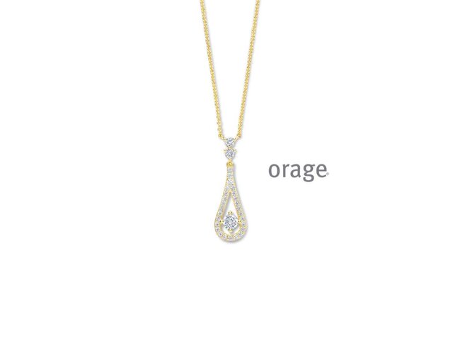 ketting - plaque | Orage