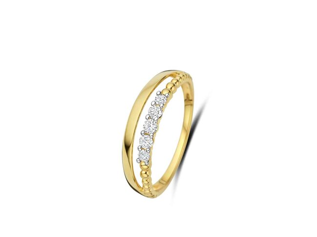 ring briljant - goud 18 kt met briljant | Taste of Luxury