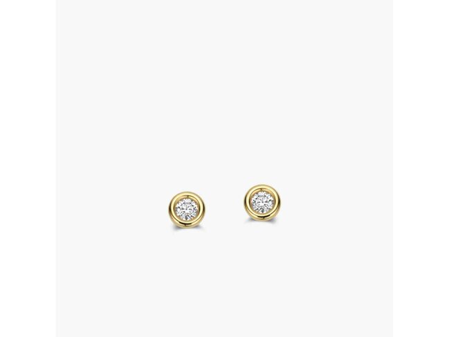 oorring briljant - goud 18 kt met briljant | Taste of Luxury