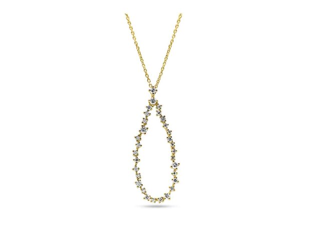 collier briljant - goud | Elegance