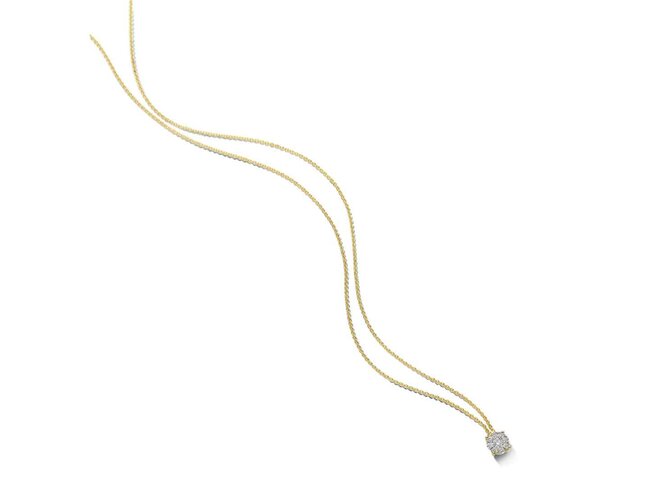 collier briljant - goud | Elegance