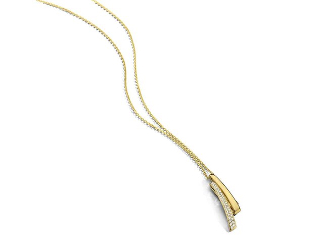 collier briljant - goud | Elegance