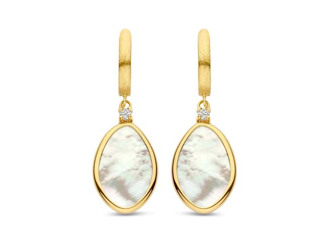 oorring briljant - goud | Femme Adoree
