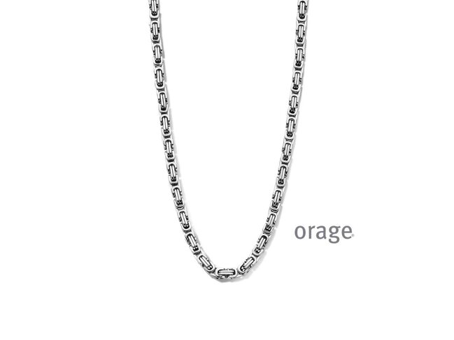 Heren ketting - staal | Orage