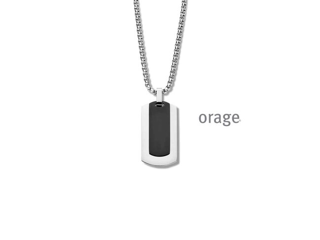 Heren ketting - staal | Orage