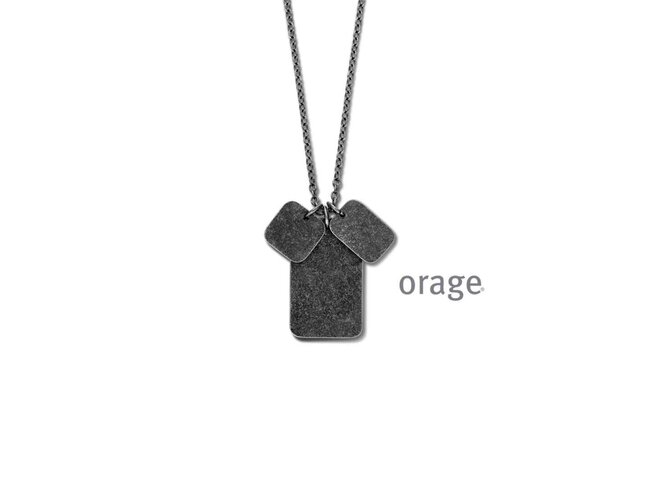 Heren ketting - staal | Orage