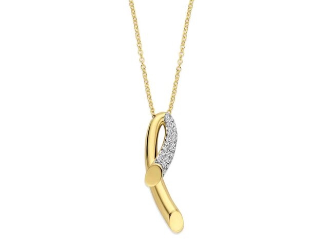 collier briljant - goud | Taste of Luxury