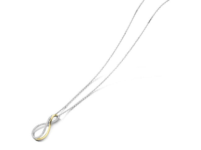 collier briljant - goud 18 kt met briljant | Elegance