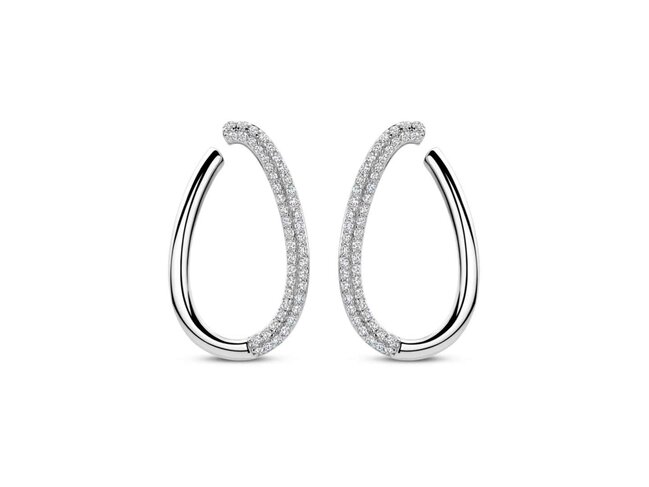 oorring - zilver | Naiomy