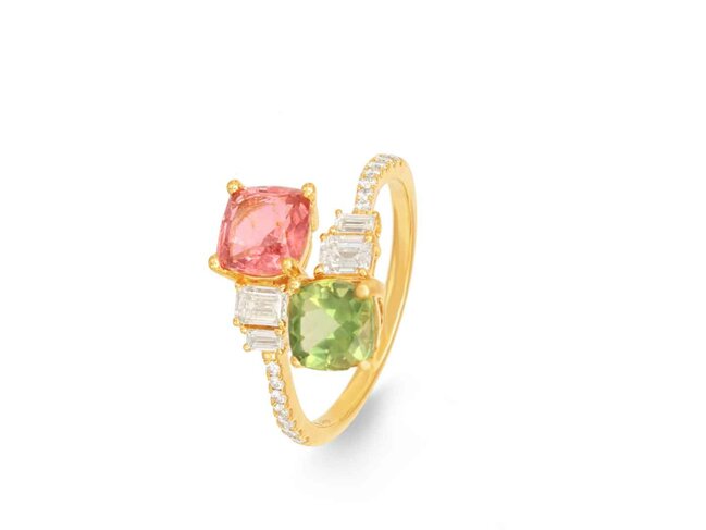 ring briljant - goud 18 kt met briljant | Taste of Luxury