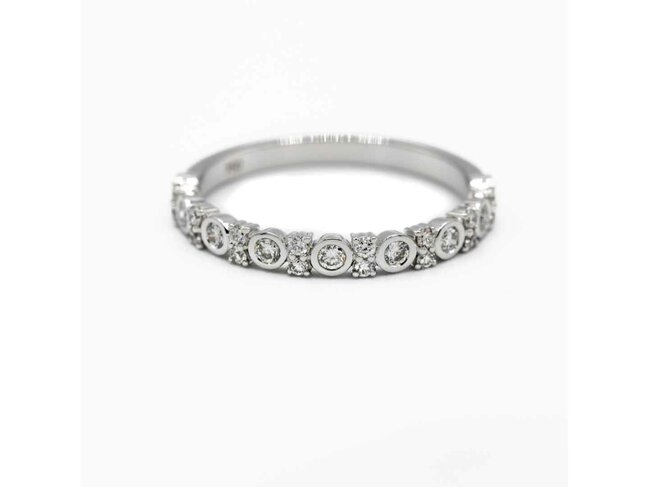 Trouwring briljant - goud | Elegance