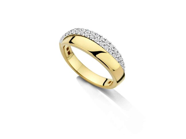 ring briljant - goud | Elegance