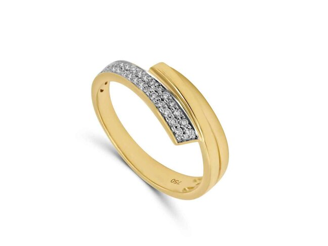 ring briljant - goud | Elegance