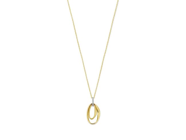 collier briljant - goud | Femme Adoree