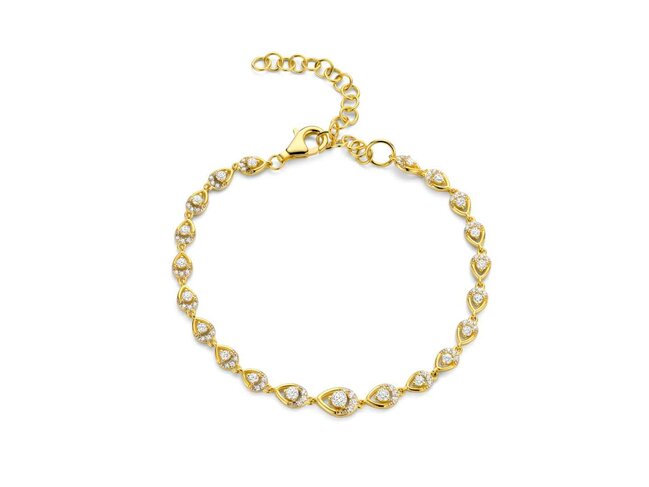 armband - zilver | Silverrose