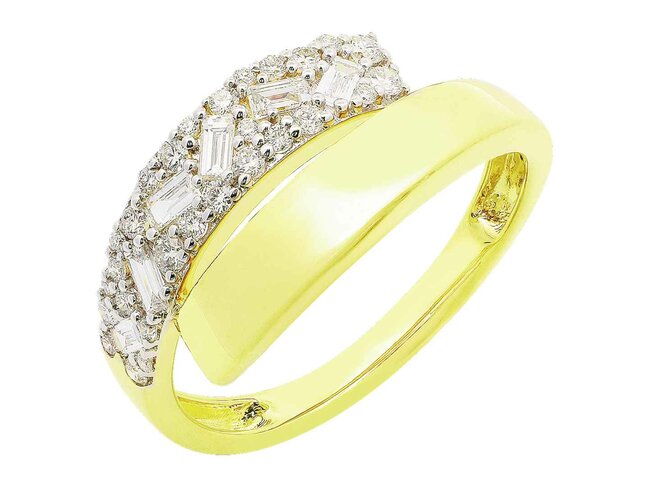 ring briljant - goud | J&A Collectie