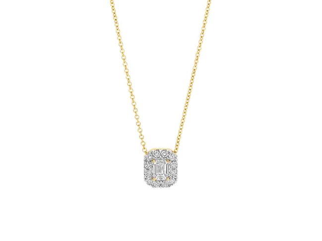 collier - 14 kt LAB Diamond | Blush LAB Diamond