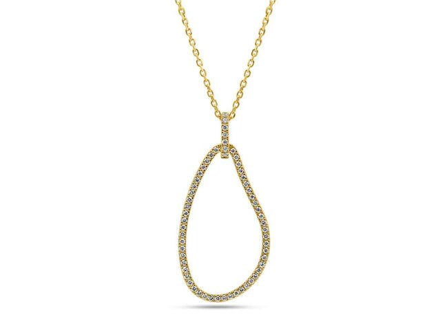 collier briljant - goud | Elegance