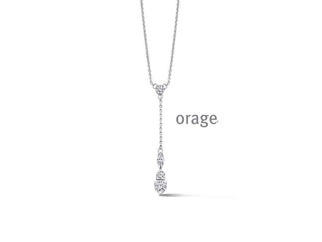 Ketting - zilver | Orage