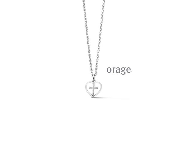 Ketting - zilver | Orage