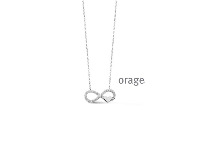 Ketting - zilver | Orage