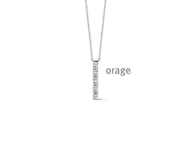 Ketting - zilver | Orage