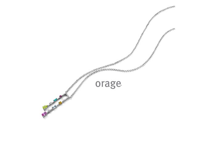 Ketting - zilver | Orage
