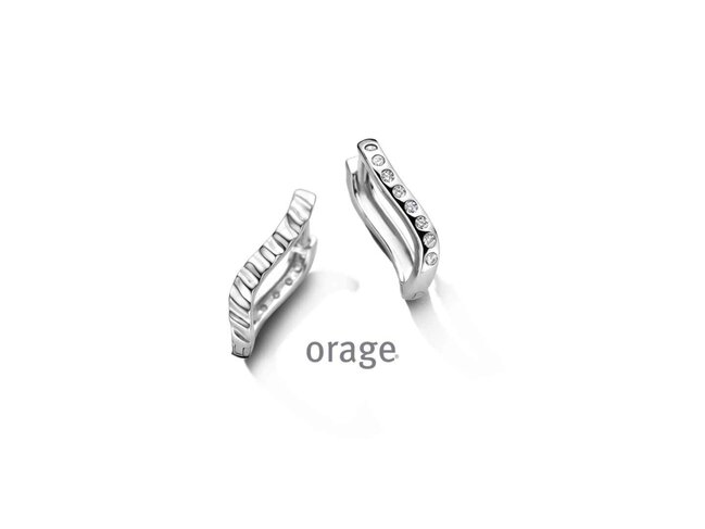 oorring creolen - zilver | Orage