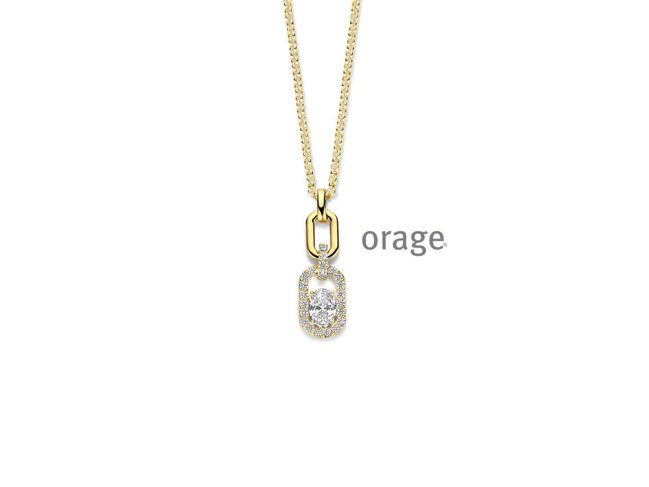 Ketting - plaque | Orage