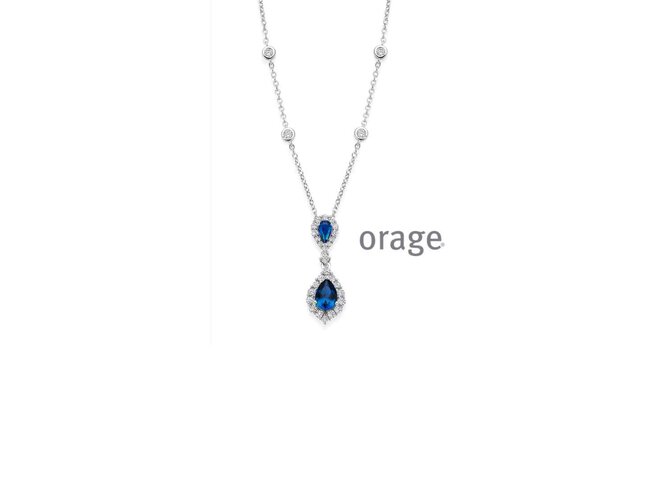 Ketting - zilver | Orage