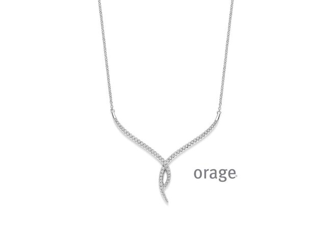 Ketting - zilver | Orage