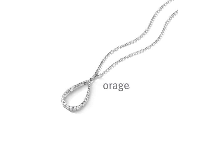 Ketting - zilver | Orage